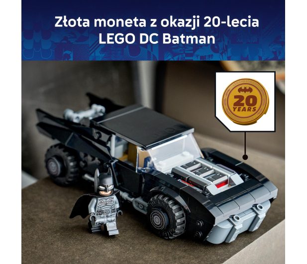 LEGO SUPER HEROES 76332 Batmobil z filmu Batman - 1488458 - zdjęcie 8
